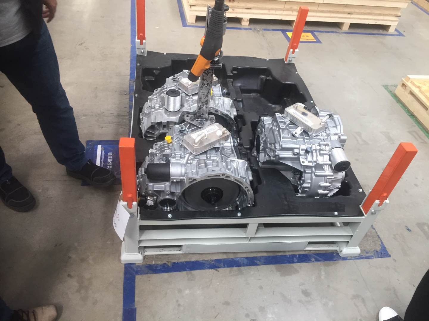 變(biàn)速器料架,變速器運輸架