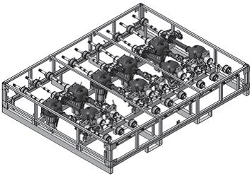 車橋周(zhōu)轉料架