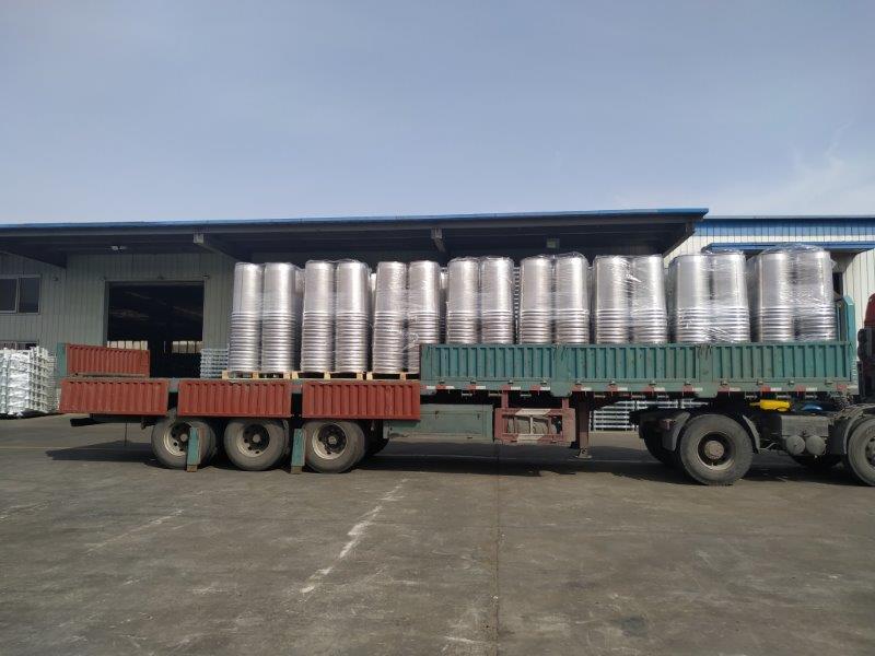 不鏽鋼桶（tǒng）載貨狀態下